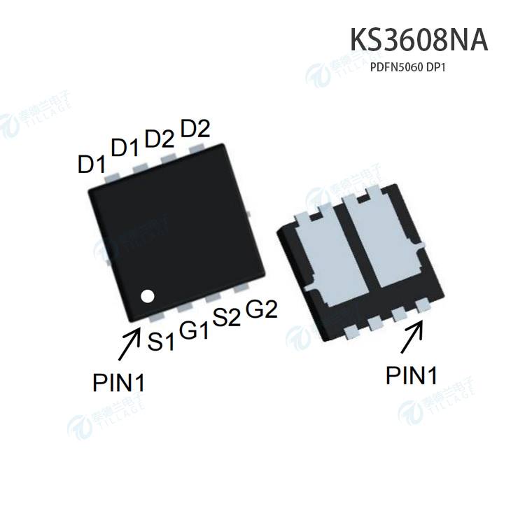 冠禹KS3608NA-互补型先进功率MOSFET